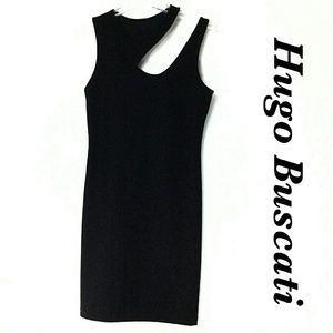 Hugo Buscotti Limited Asym Shoulder Cut Out Dress